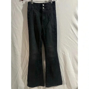 Free people Black Flared Women's Jeans